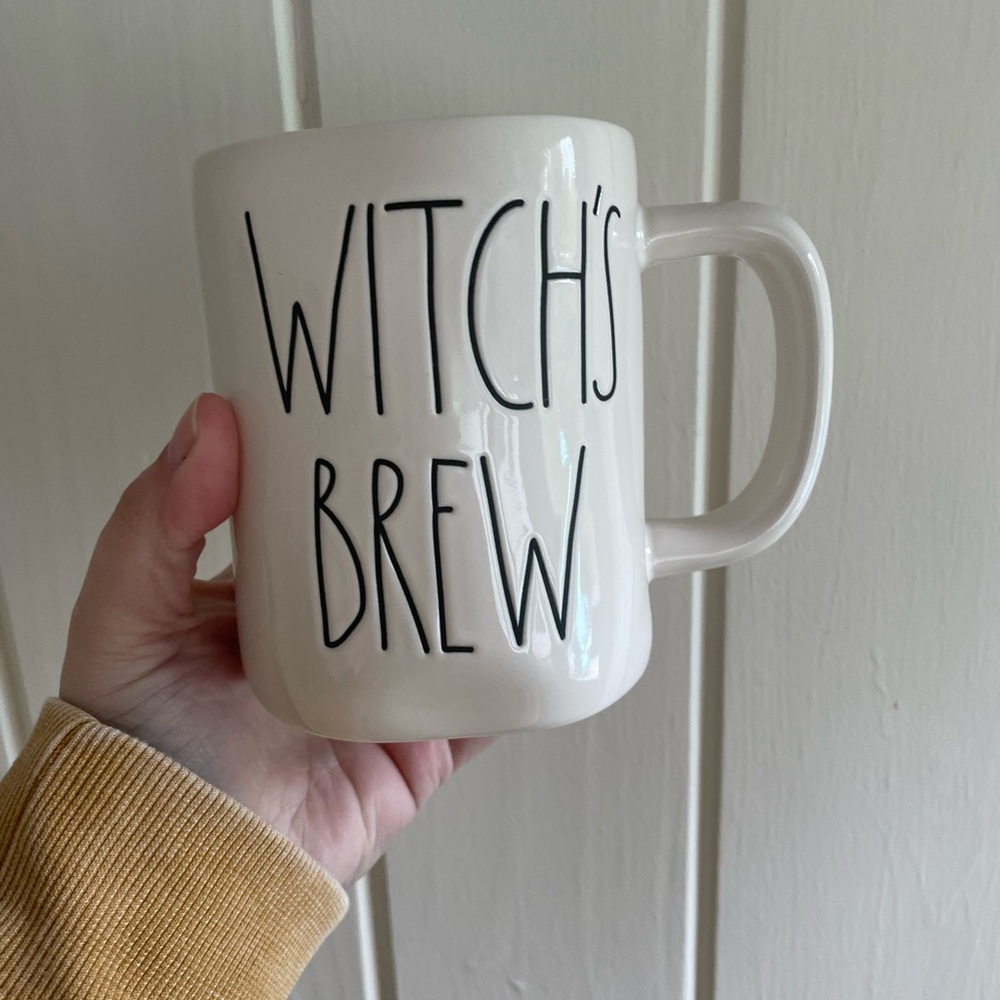 Rae Dunn Halloween mug witches brew